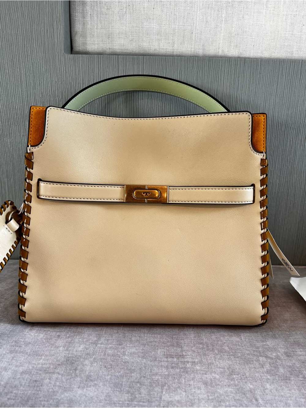 Tory Burch Small Radziwill Whipstitch Double Bag, NWT